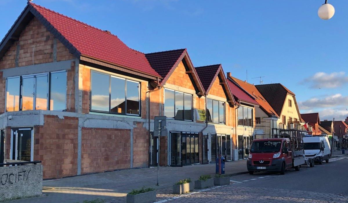 Realizacja w Łebie — stolarka otworowa